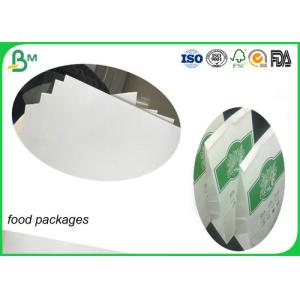 40g To 130g Craft Food Grade Paper Roll For Straw With Moisture Resistance