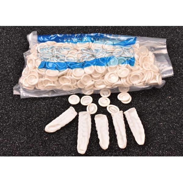 Disposable Free Permanent Makeup Accessories Anti - static Latex Finger Cots Rubber Fingertips Gloves