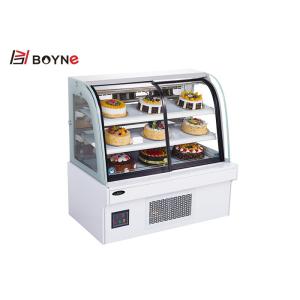 China Small 3- Layers Commercial Cake Display Fridge Bakery Showcase Energy Saving on sale
