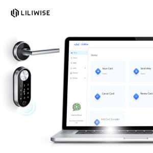 European Standard Electrical Biometric Fingerprint Door Locks TTLock Hotel