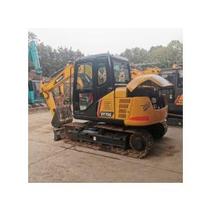 7280 KG Used Mini Sany SY75-8 Hydraulic Crawler Excavator with 0.28 Bucket Capacity