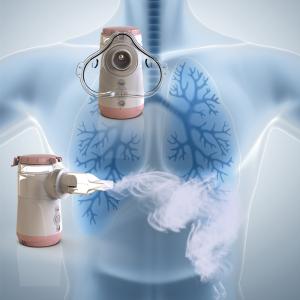 Particles Distribution ≥70% Fine Particles 1.5-3um Kids Ultrasonic Nebulizer