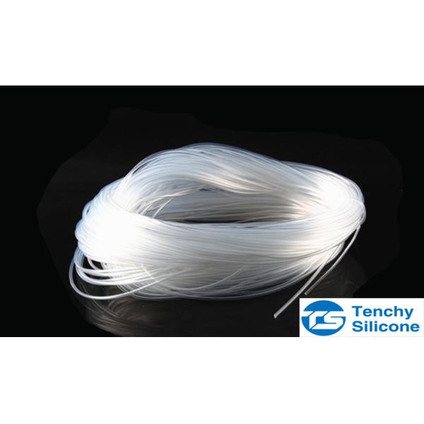 Buy LFGB Odorless OD 0.15mm Platinum Flexible Silicone Tubing at wholesale prices