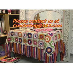 Handmade Crochet Blankets Towel Blanket Crochet Blanket American Style Plaid