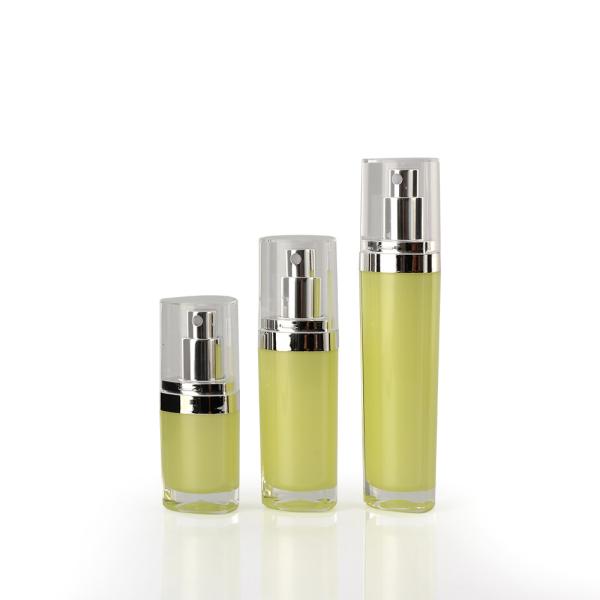 Buy Plastic Plating Round Small Cosmetic Containers Cosmetic Packaging Environment Protection at wholesale prices