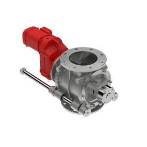 Quality Pellet Airlock Rotating Star Valve Rotary Feeder Low Temperature for sale