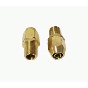 Interstate Pneumatics 3/8" Reusable Hose End Repair Fitting 1/4" NPT Male