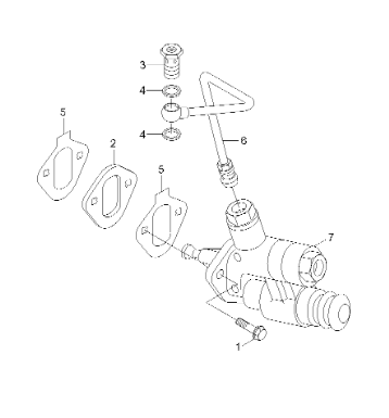 3936316 Fuel Transfter Pump Excavator Engine Parts For HYUNDAI R210LC7 R290LC7 R305LC7