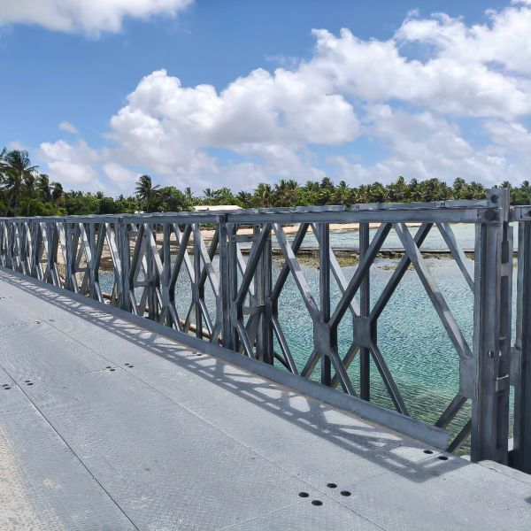 Buy Galvanized Railway Steel Bridge / Portable Aluminum Bridge for Sale at wholesale prices