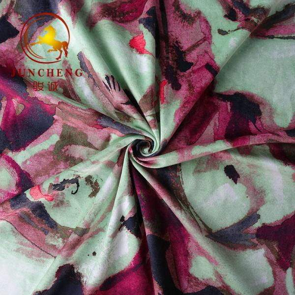 Buy 2019 new paper printing Holland velvet fabric at wholesale prices