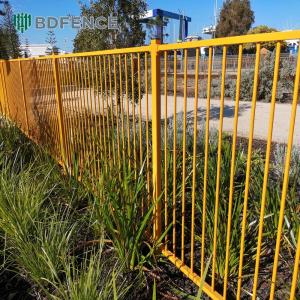 Commercial Grade Tubular Steel Fence High-Performance