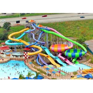 1 Rider / Time Combination Pool Fiberglass Water Slide