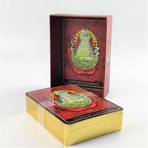 Gilded Edges 350gsm Coated Paper Tarot Cards Matt Finished