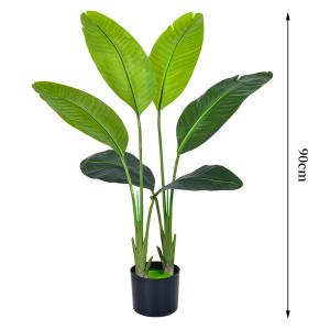 Multiple sizes Tall Bird of Paradise Artificial Tree with Large Trunks and