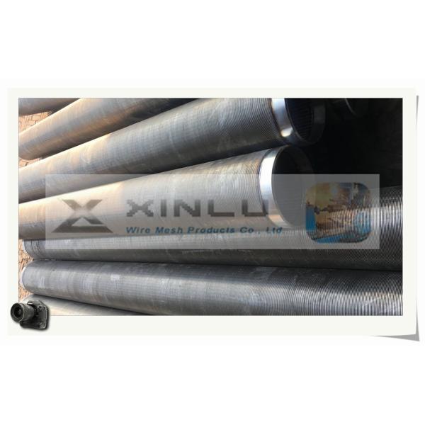 Ladder-Shaped Liquid Input Wire Wrap Screen Tube / Stainless Steel 205 / 304 / 316 / 316L Slot Water Well Johnson Screen