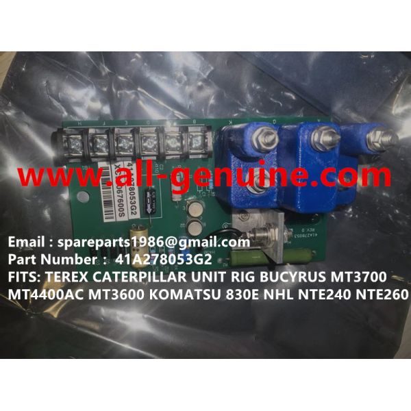 41A278053G2 BATTERY BOOST CARD GE TEREX UNIT RIG BUCYRUS MT4400AC MT5500 MT3600 NTE240 NTE260 NHL DUMP TRUCK HAULER MINING