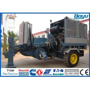 28 Ton Hydraulic Tension Stringing Equipment With High Power 280kN
