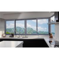 China Villas Apartments Aluminum Sliding Windows With 6mm Tempered Glazing for sale
