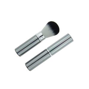 Pro Cosmetic Large Retractable Blusher Brush Double Ended Makeup Brushes