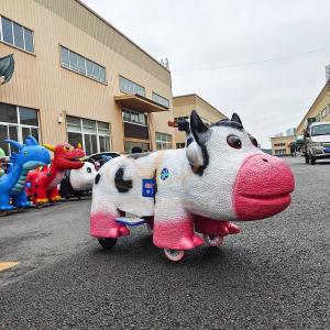 Realistic Design Electric Animal Ride On Large Size For Playgrounds 100kg Load