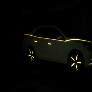 DIY custom glow el tape/ el light tape// decoration tape with multi colors