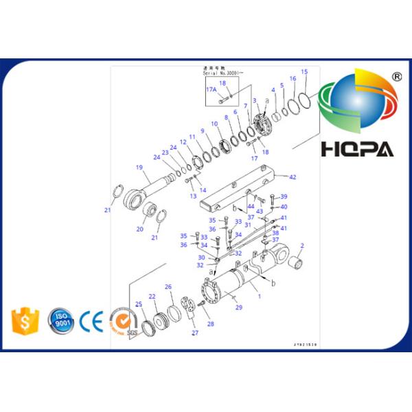 707-99-66790 7079966790 Blade Tilt Cylinder Seal Kit for Komatsu D275A-5D