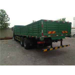 HW19710 Transmission 10 Wheeler Cargo Truck , Commercial Diesel Cargo Truck