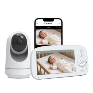 Wi-Fi Baby Monitor with Mobile App Support Eco Mode and 1-Year Warranty for