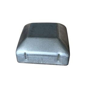Quality 1.5 Inch 2 1/2 Inch 1 1/2&quot; Square Metal Post Caps 5 X 5 3 X 3 4 X 4 With Neck for sale
