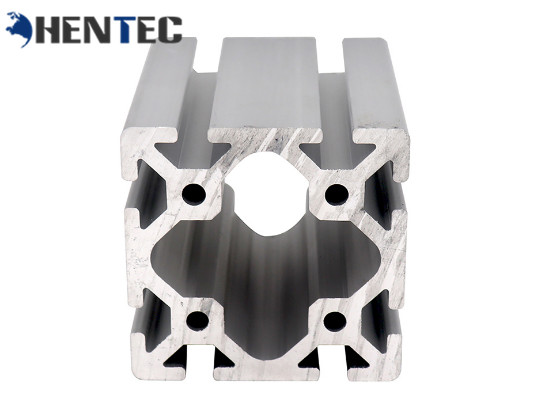 Buy Silvery Anodized Aluminium Profile System T Slot Aluminium Extrusion at wholesale prices