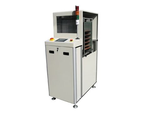 Buy PLC Control PCB Handling Equipment , SMEMA Multifunction Buffer Loader at wholesale prices