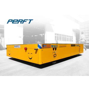 Paper Making Industry Trackless Transfer Wagon On Cement Floor