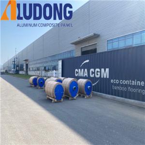 ODM External Wall Prepainted Aluminum Coil Galvanized Anti Scratch