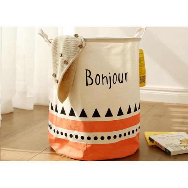 Foldable waterproof washing laundry clothes basket baby toy storage bag large box customizable colors banjour triangle