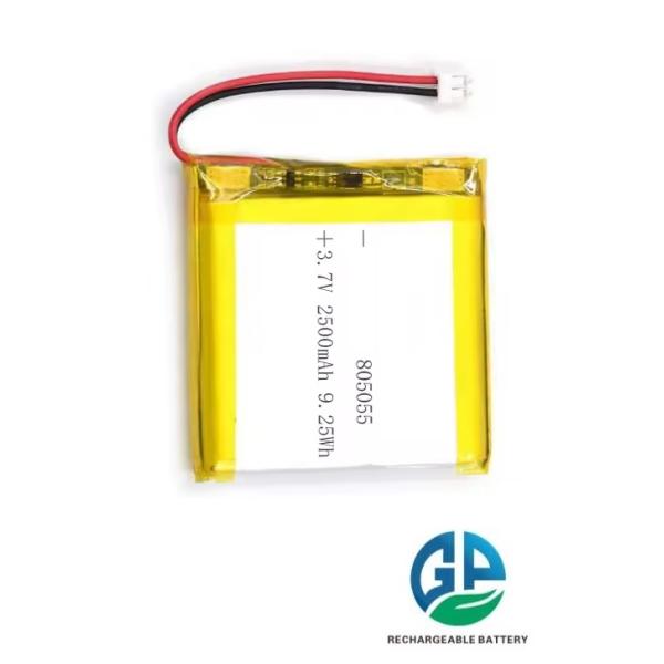 KC Rechargeable 3.7v Lithium Polymer Battery Li Ion Lipo Battery 2500mah 805055