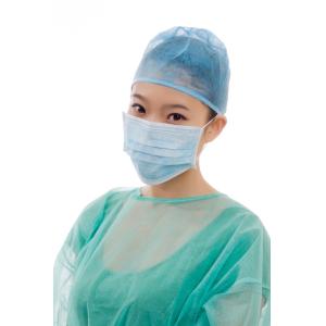 Comfortable Nose Clip Latex Free Elastic Earloop Non Woven Face Mask