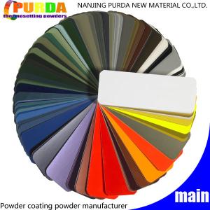 Good Adhesion Antimicrobial Powder Coating , Superfine Red Powder Coat