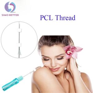 Absorbable PCL Thread Lift Mesotherapy Needles Safety For Face Lifting