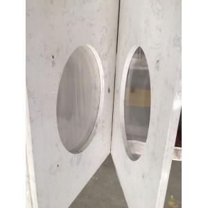 White Quartz Stone Countertops , marble quartz countertops QS508