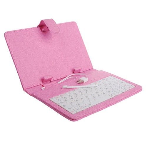 Buy 7 Tablet PC USB Keyboard( Pink) at wholesale prices