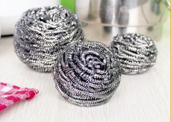 Buy AISI 430 Stainless Steel Scrubber Durable With Strong Cleaning Capacity at wholesale prices