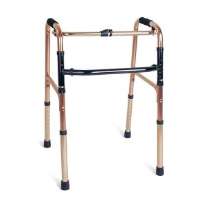 Golden Aluminum Rollator Walker Medical Rehabilitation Equipment