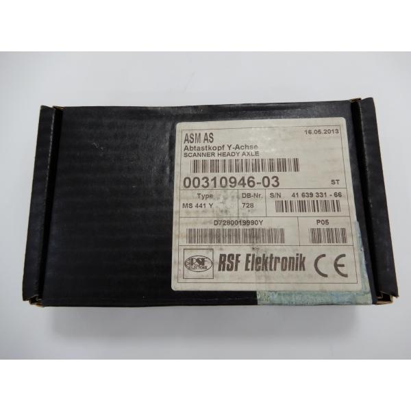 00310946-03 SMT Spare Parts ASM AS Abtastkopf Y Achse Scanner Heady AXLE RSF Elektronik