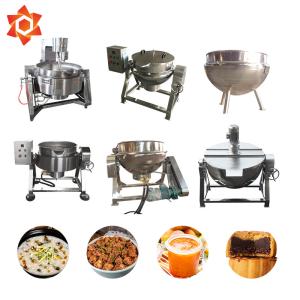 Stainless Steel Meat Processing Equipment Electric Steam Jacketed Kettle