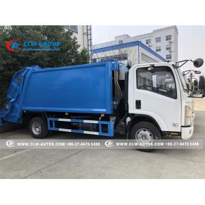 LHD 120HP ISUZU 6cbm 4X2 Compactor Garbage Truck