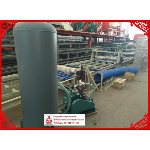 CE Magnesium Oxide Board Production Line with Fully Auto Mixing System and Cutting Saw