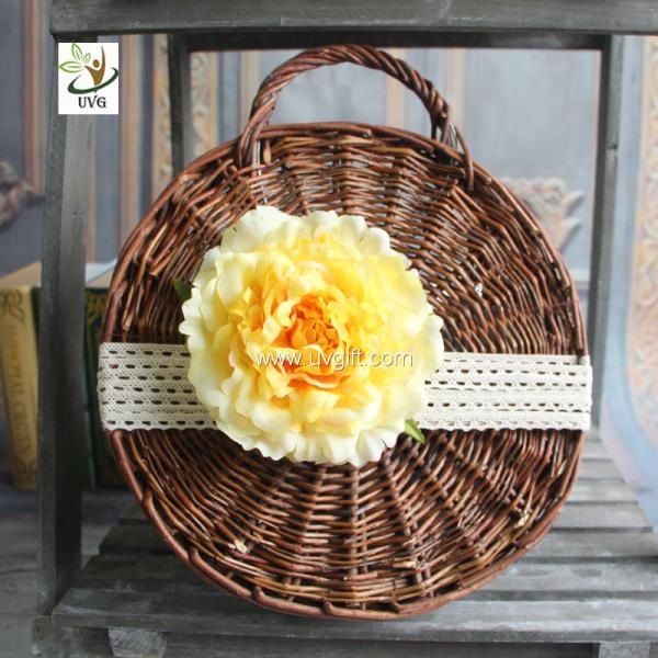 UVG wholesale silk flowers in individual artificial penoy for floral wall backdrop arrangements FPN113