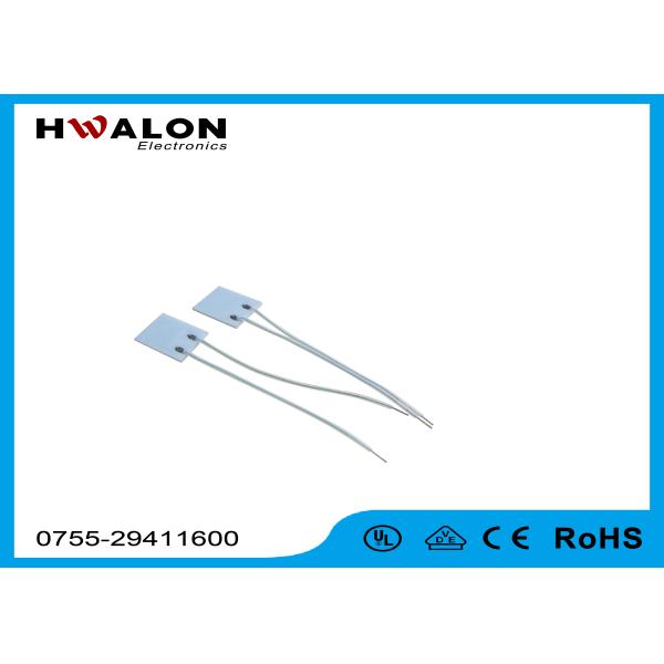 12V 1.3mm Thickness Thermostatic Insulation PTC Resistor Alumina Ceramic Heaters