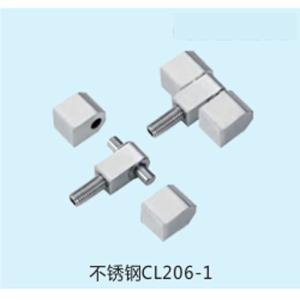 Heavy Load Stainless Steel 304 / Zinc Alloy Oven Door Hinge Polished Chrome