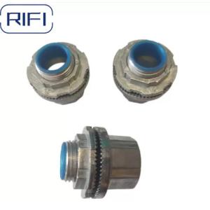 Water Proof Silver IMC Electrical Tubing For Conduit Zinc Threaded Hub